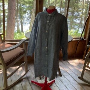 Lovely FLAX Midi Dress/Duster